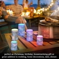 thumbnail image 4 of Yayeee Flameless Candles with Remote Flickering Battery Operated Multi Color Changing, Cat Walking in Street, 4 of 7