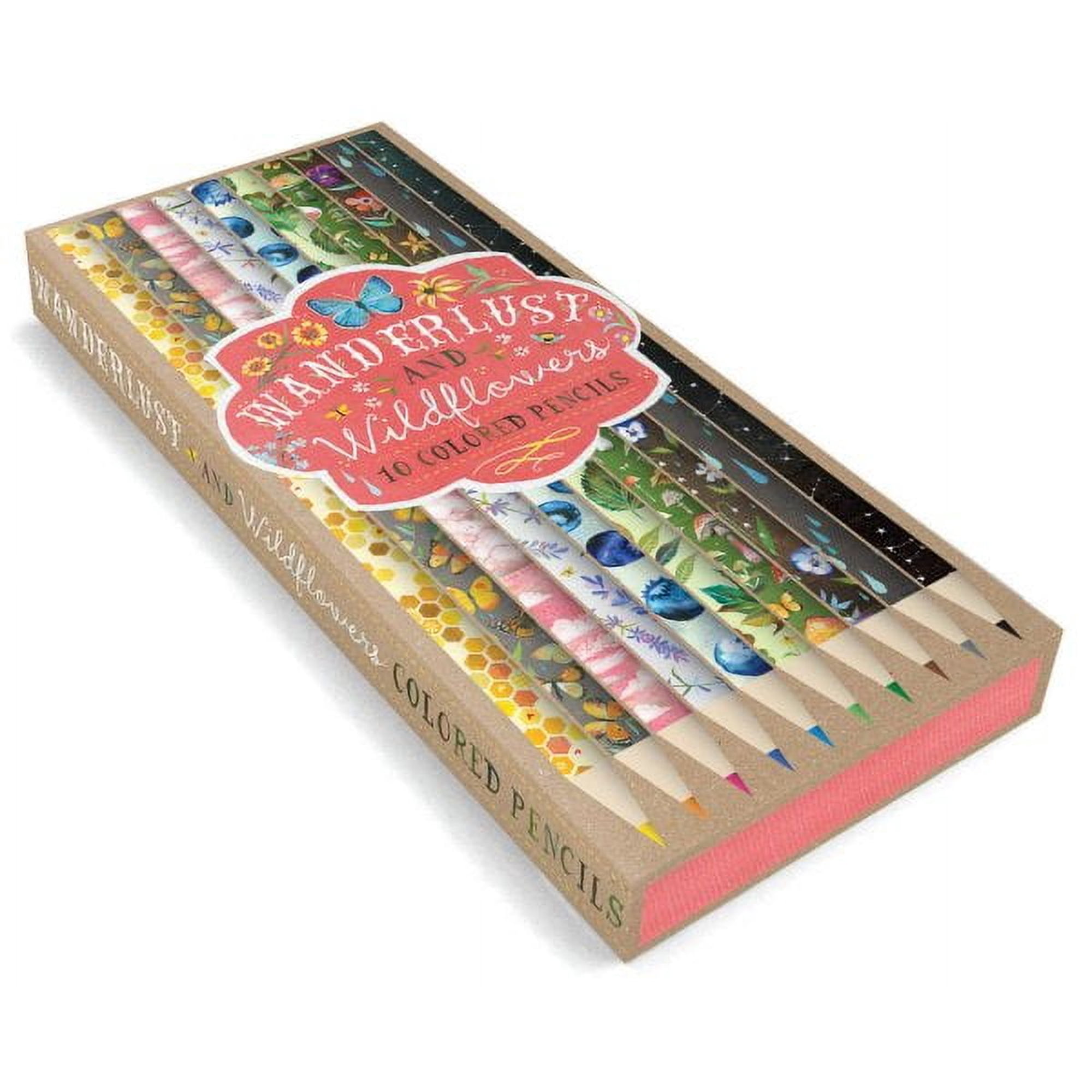 Wanderlust and Wildflowers: 10 Colored Pencils: (Colored Pencils for Sketching Colored Pencils for Daisy-Lovers) (Other)