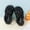 Black, variant on BRGZLK Girls Open Toe Sandal Casual Fashion Princess Shoes Comfort Soft Sole Summer Lightweight Breathable Sequin Platform Beach Sandals Black 11-12 Years