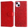 thumbnail image 1 of Funda tipo cartera GANGXUN para iPhone 15 Plus , diseño girasol, cuero PU, soporte, cierre magnético, tarjetero, 1 of 5