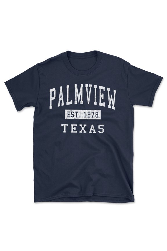 Palmview Texas Classic Established Men's Cotton T-Shirt