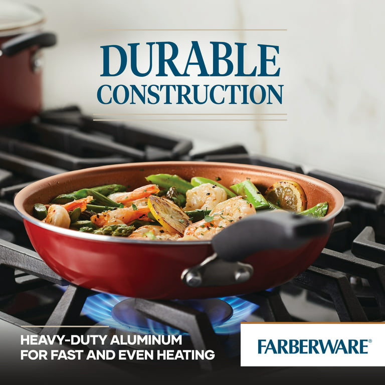 Farberware Easy Clean Pro Aluminum Nonstick Cookware Pots and Pans