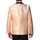 thumbnail image 3 of INSPIRE CHIC Blazers para Hombre con Solapa Metálica y Un Botón, Estilo de Fiesta, Brillantes, Talla 2XL, Dorado, 3 of 4