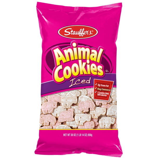 Stauffer's 30oz Iced Animal Cookies