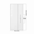 thumbnail image 2 of Portable AC Window Seal Plate, Drillless Adjustable Sliding Door Seal Kit, Smart Home Accessories for Mobile Air Conditioner Tumble Dryer Exhaust, 2 of 6
