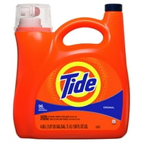 Tide Original HE, 96 Loads Liquid Laundry Detergent, 138 fl oz