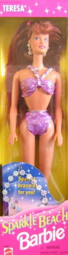 sparkle beach barbie value