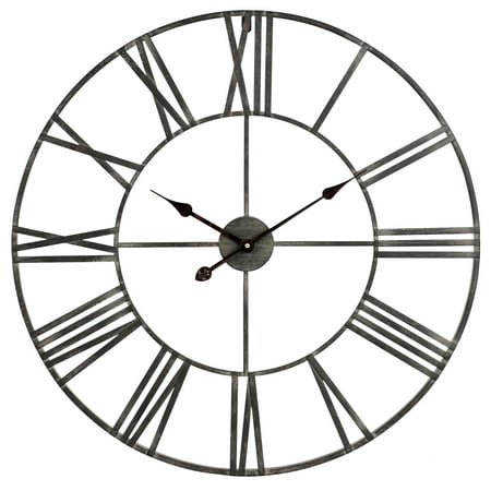 Solange Round Metal Wall Clock (Moonbeam Clock Best Price)