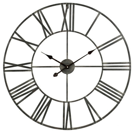 Autometer Phantom Clock - Solange Round Metal Wall Clock