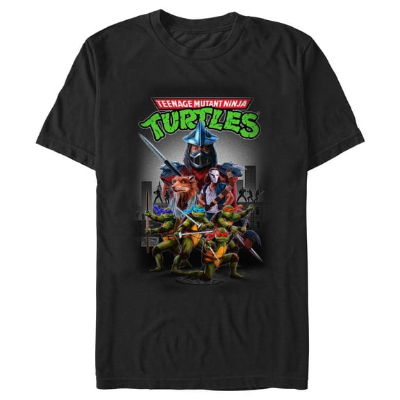 Men's Teenage Mutant Ninja Turtles Classic Artwork  Graphic T-Shirt