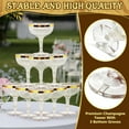thumbnail image 3 of 50 Pcs Plastic Champagne Coupe Glasses for Parties, 5 oz Disposable Champagne Glasses Unbreakable Acrylic Martini Glasses (Gold), 3 of 11