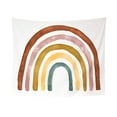 thumbnail image 2 of WREESH Rainbow Tapestry Wall Decor, Rainbow Wall Hanging Hand Sewn Edges Boho Colors, 2 of 6