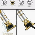 thumbnail image 7 of Hair Clippers for Men, Professional Cordless Rechargeable Beard Trimmer Gold Kit with Guide Combs, 7 of 7