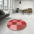 thumbnail image 4 of Ahgly Company Machine Washable Indoor Rectangle Transitional Red Area Rugs, 7' x 10', 4 of 7