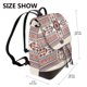 thumbnail image 2 of Fotbe Fashion Tatreez1 Mochila Bolso con Estampado para Mujer, Mochila Antirrobo de Nylon Impermeable, Bolsa Ligera de Hombro, 2 of 4