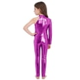 thumbnail image 2 of vastwit Justaucorps de Ballet à Manches Longues pour Filles Gymnastique Patinage Combinaison Intégrale Violet 8, 2 of 7