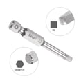 thumbnail image 4 of Uxcell S2 Magnetic Square Screwdriver Bit 1/4" Hex Shank 2" Length Screw Driver, 10 Pack, 4 of 6