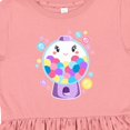 thumbnail image 4 of Inktastic Cute Gumball Machine and Bubbles Girls Toddler Dress, 4 of 5