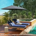 thumbnail image 4 of Costway 13 FT Large Patio Umbrella Outdoor Double-Sided Table Market Umbrella for Garden Gray, 4 of 10