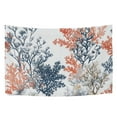 thumbnail image 6 of Yayeee Tapestry Wall Hanging for Bedroom 60" x 40" Living Room Home Wall Art Decor, White Sea Plants, 6 of 7