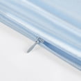 thumbnail image 4 of 19mm Baby Blue Silk Pillowcase for Hair Skin Travel/20x14in Pillow Case with Zip Unique Bargains Funda de Almohada, 4 of 6