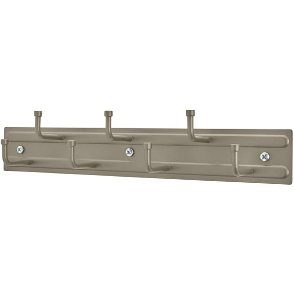 Rev-A-Shelf Brc-12Ns Classic Closet 11-3/4" Static Belt Rack For Custom Closet Systems -