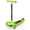 green, variant on Multicolor JOVA ZIFFY 3 Wheel Scooter for Kids 3-5, Toddler Kick Scooter with LED Light-Up Wheels for Boys and Girls - 5 Adjustable Heights, Lean-to-Steer Design, Supports up to 110 lbs