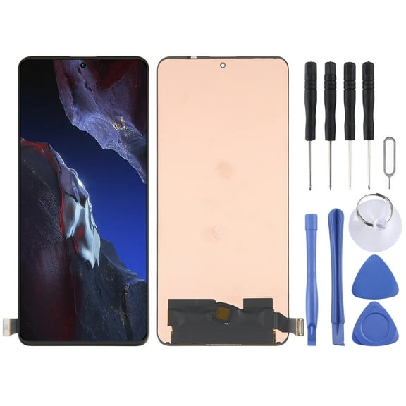 Cellphone Repair Parts For Xiaomi Poco F5 Pro AMOLED Original LCD Screen with Digitizer Full Assembly