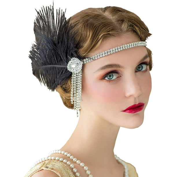 7 Pièces 1920 S Gatsby Accessoires Ensemble Pour Femmes Clapet