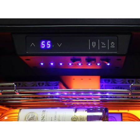 Vinotemp - Private Reserve Series 41-Bottle Wine Cooler - Black