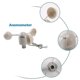 thumbnail image 5 of WH-SP-WS01 Anemometer Wind Speed Meter Wind Speed Sensor Meteorological Instrument Accessories compatible with Anemometer, 5 of 5