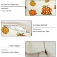 thumbnail image 5 of Fall Decorative Pillows 18 x 18 Hello Fall Pumpkin Throw Pillow Covers Outdoor Pillow Fall Home Decor for Autumn Thanksgiving Halloween Home Decorative, 5 of 6