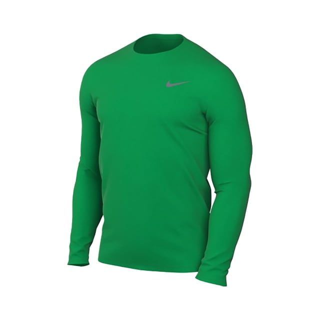 Camiseta Nike Team Legend de manga larga Dri-FIT para hombre, color verde