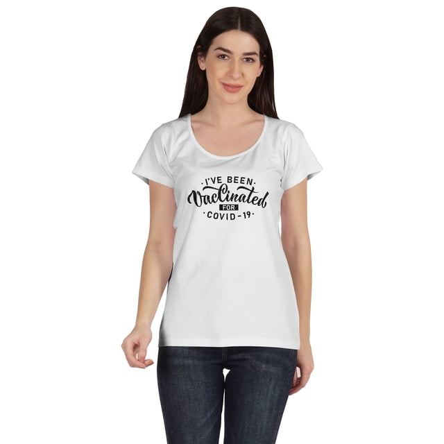 Inkmeso I've Been Vaccinated For Pro-Vaccine T-shirt Tops For Womens