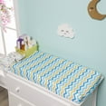 thumbnail image 6 of EVERYDAY KIDS 2 Pack Cotton Jersey Knit Changing Pad Cover - Cars/Chevron, 6 of 11