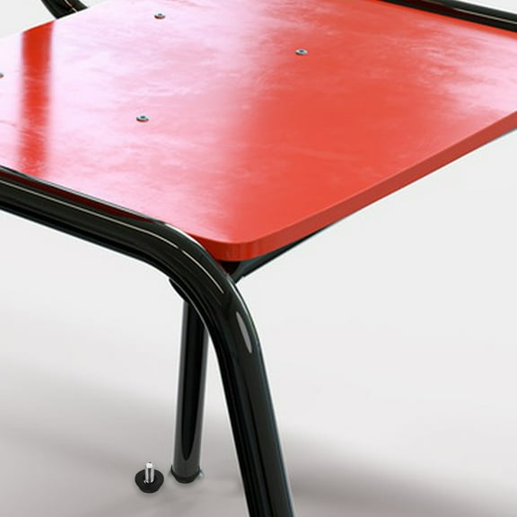 Raindrops  16 Pcs Chair Leg Extenders Work Table Adjustable Feet Black