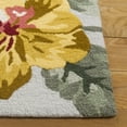 thumbnail image 3 of SAFAVIEH Jardin Leland Floral Runner Rug, Gold/Sage, 2'3" x 8', 3 of 10