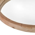 thumbnail image 4 of Mirrorize Canada IMP8433 Miroir Rond de 22 Po&44; Brun Naturel, 4 of 6