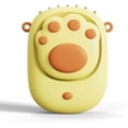 thumbnail image 1 of Bonito ventilador de cuello colgante con forma de pata de gato, enfriador pequeño portátil de mano con carga USB Fokelyi LRWJ799-3, 1 of 7