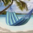thumbnail image 2 of CozyBox Premium 2-Person Portable Hammock with Premium Canvas and 450 LB Capacity Metal Stand Great for Patio Beach Camping Tailgate, 2 of 2
