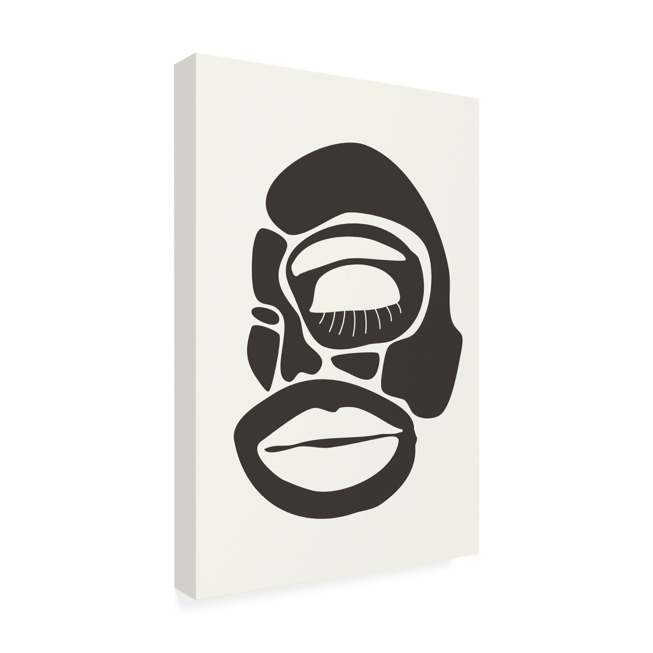 Trademark Fine Art jay stanley Abstract Faces Series 2 Canvas Wall Art