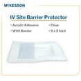 thumbnail image 2 of McKesson Moisture Barrier Film Dressings, Adhesive - Medium, 9 in x 9 in, 5 Count, 1 Pack, 2 of 7