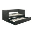 thumbnail image 3 of Lexicon Vining Upholstered Daybed with Trundle in Gray, 3 of 6
