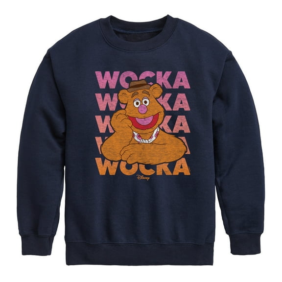 Muppets - Wocka Wocka - Toddler And Youth Crewneck Fleece Sweatshirt