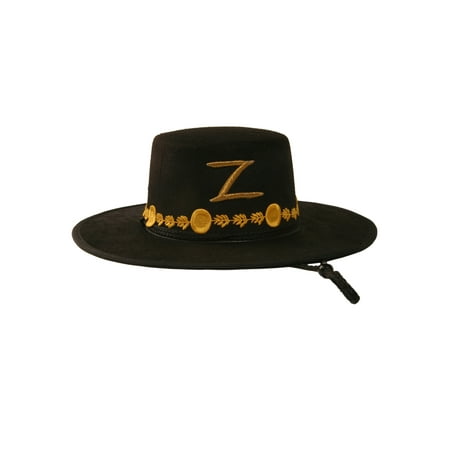 Deluxe Adult Zorro Hat