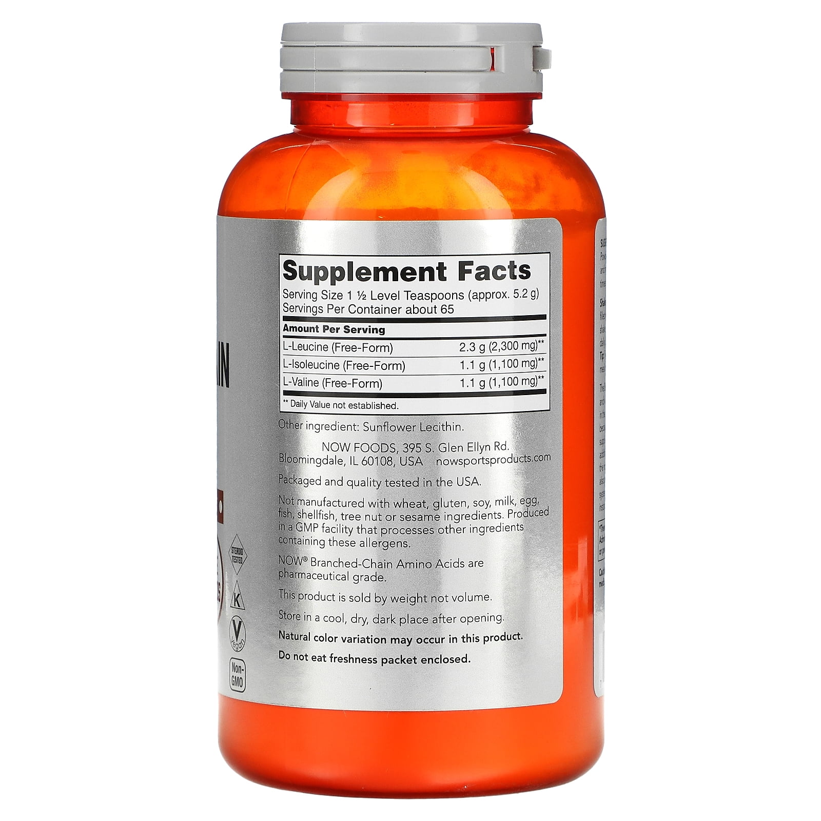 Bcaa Powder Nutrition Facts Besto Blog