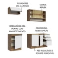 thumbnail image 4 of Cocina Integral 180cm Marrón/Blanco Glamy Madesa 08, 4 of 5