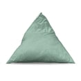 thumbnail image 4 of Abstract Lounger Chair Bag, Repetitive Design Geometric Points Lines Braided Look Pattern, High Capacity Storage with Handle Container, Lounger Size, Almond Green and Mint Green, by Ambesonne, 4 of 5