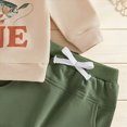 thumbnail image 6 of TOWED22 Baby Boy Clothes 2Pcs Fall Winter Long Sleeve Sweatshirt with Pants Set Toddler Cute Print Outfits, 6 of 8