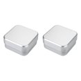 thumbnail image 1 of relayinert 2pieces Aluminum Soap Box Convenient And Mini Size On Go Very Suitable, 1 of 6